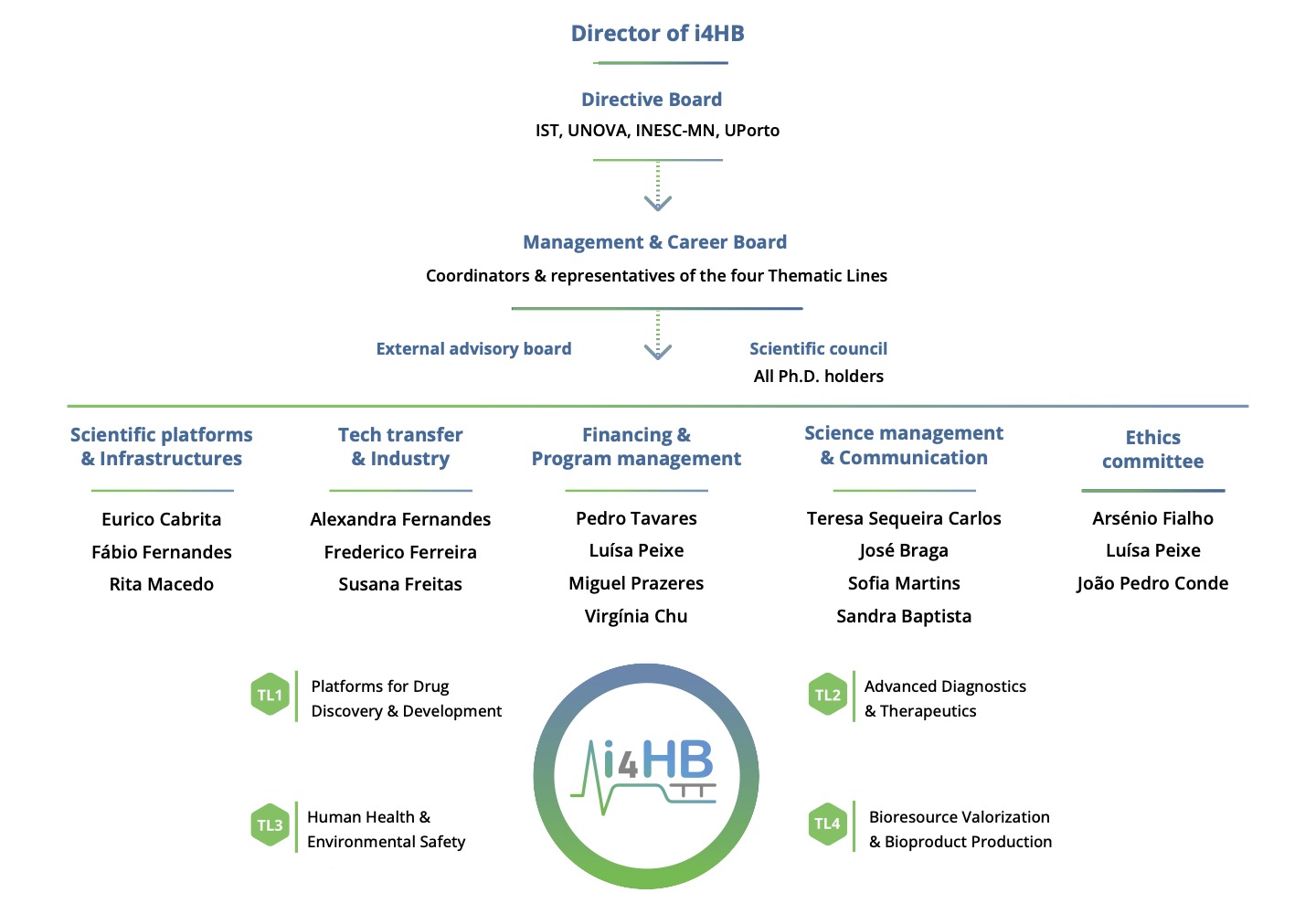 governance diagram i4hb